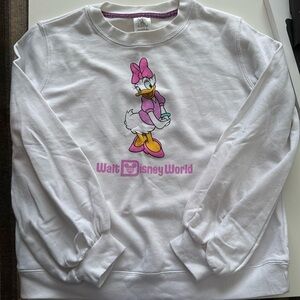 Daisy Duck White Sweater